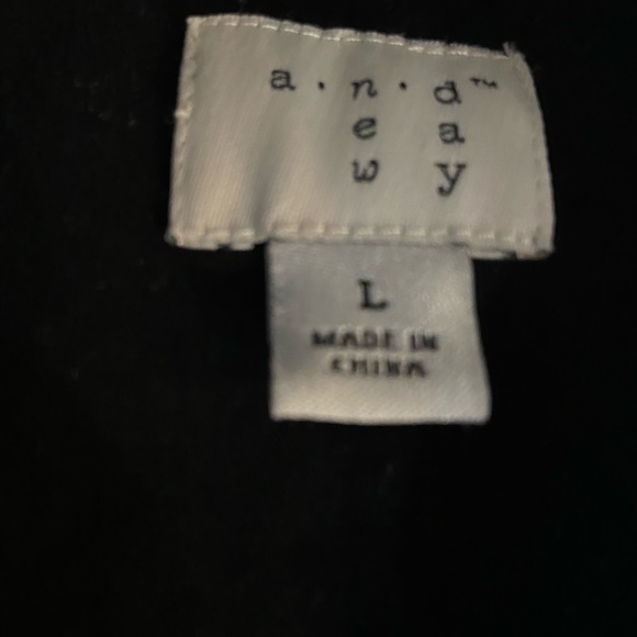 A New Day Black Vest Jacket size Large - Picture 5 of 7